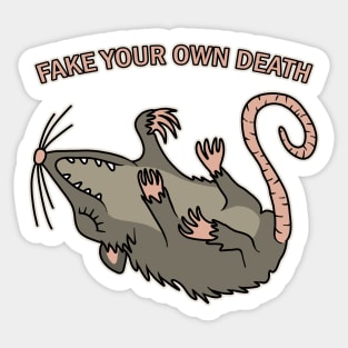 Possum Sticker